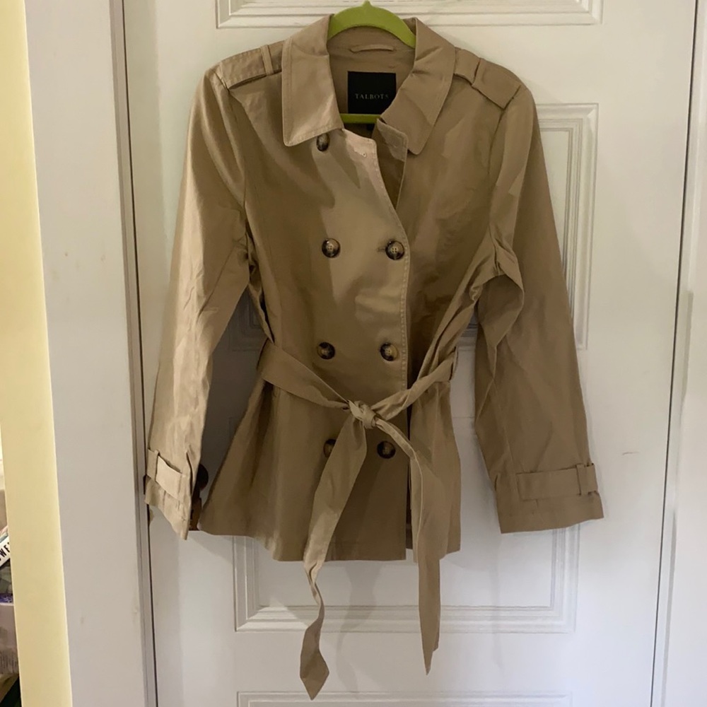 NWT Talbots trench coat